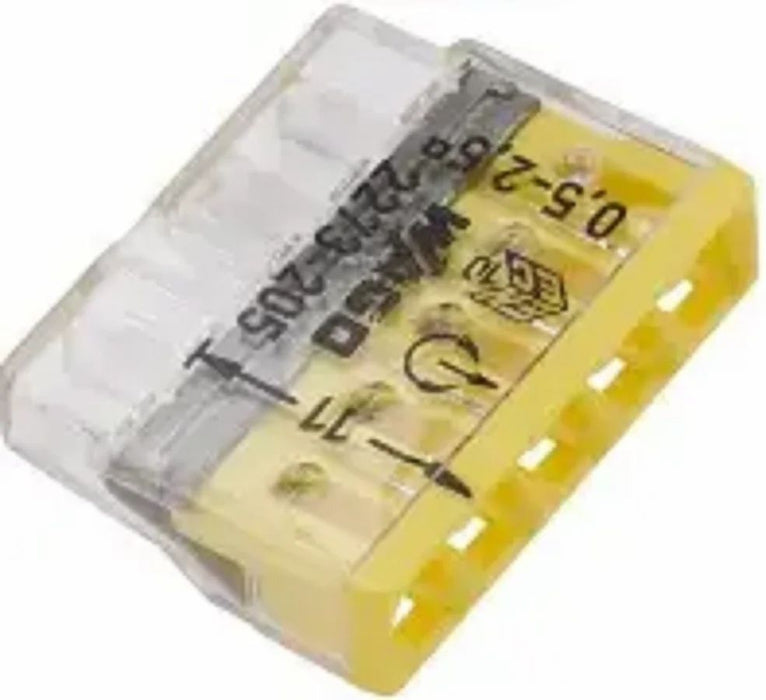 CABLE CLAMP WITH QUICK CONNECTION 20 PCS 5X0.5-2.5MM2 WAGO