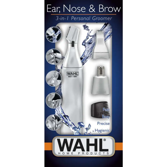 Wahl Ear Nose & Brow 3-In-1 precision trimmer Silver - Hair clippersAGD-STR<<<Home Appliance - ProductsAGD<<<ActionPL