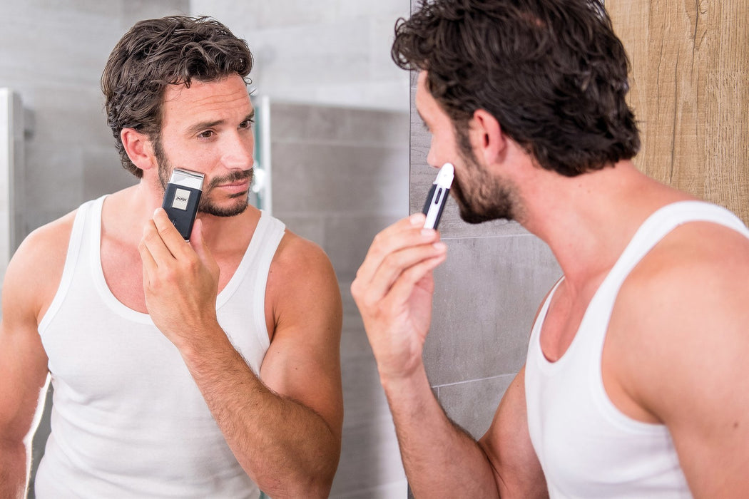 Wahl 3615-1016 men's shaver Foil shaver Trimmer Black, Silver