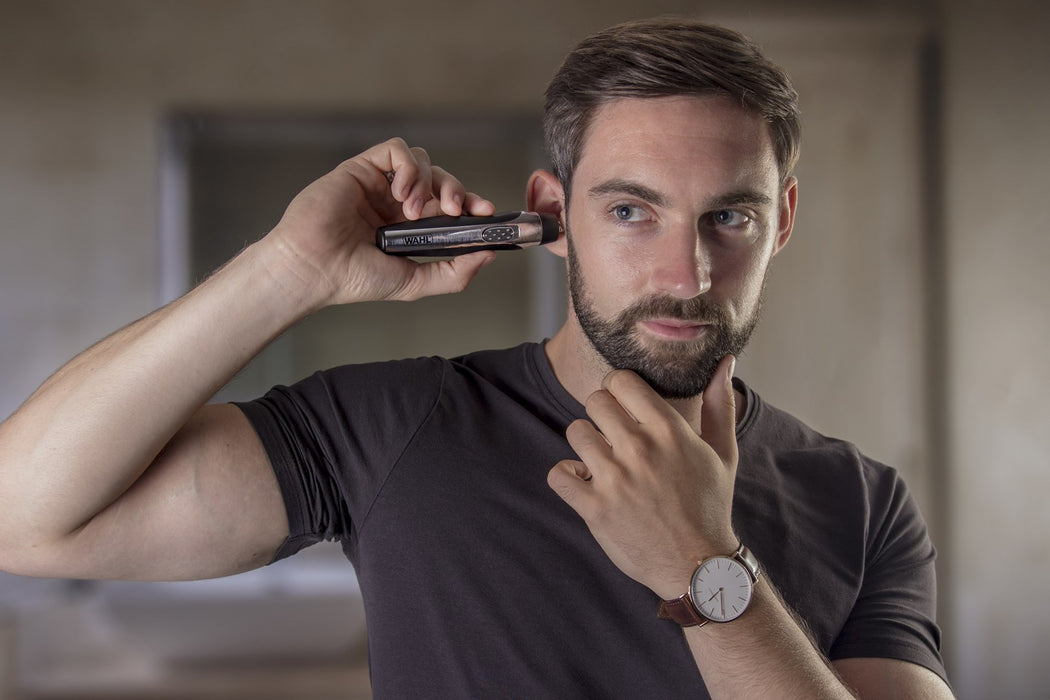 Wahl Travel Kit Deluxe Black, Stainless steel