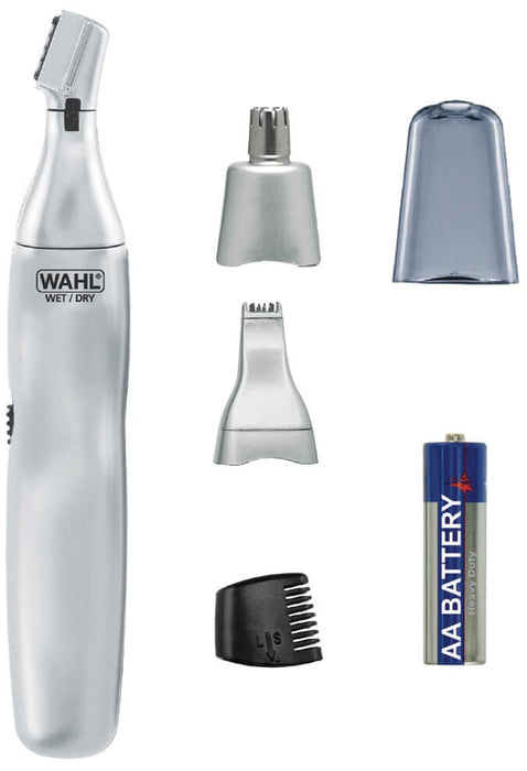Wahl Ear, Nose & Brow 3-In-1 precision trimmer Silver