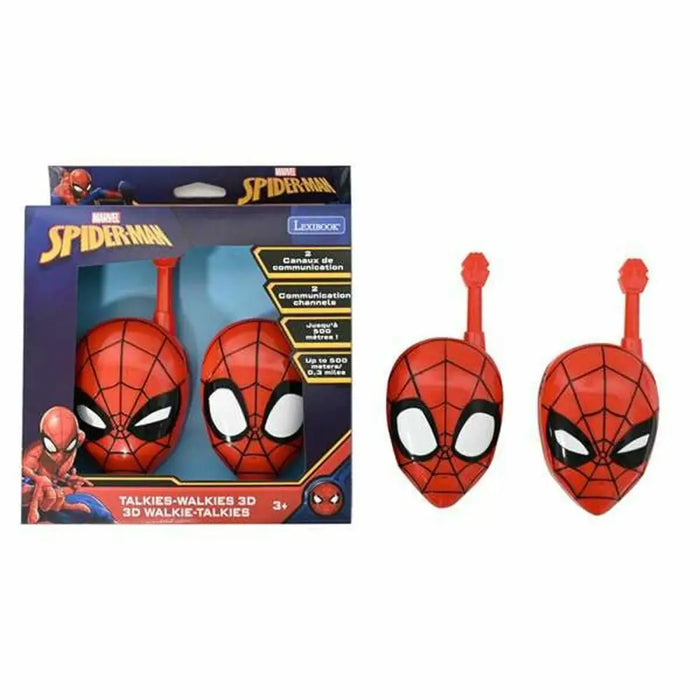 Walkie-Talkie Spider-Man Lexibook 3D - Електроника Телефони и таблети<<<Компютри| Електроника<<<BigBuy&&&Уоки