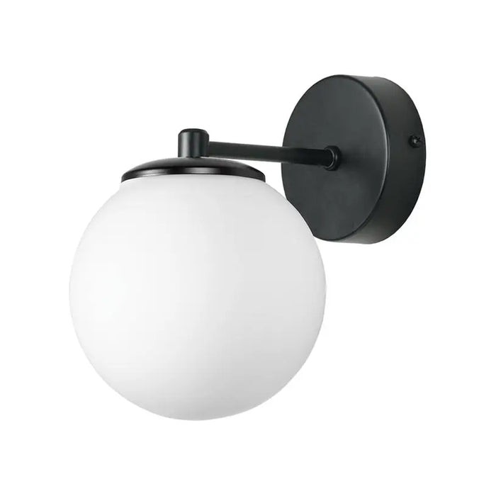 WALL APPLIQUE E27 BLACK LIGHTSTYLE GARDA - Аплици<<<Вътрешно осветление<<<Мебели и