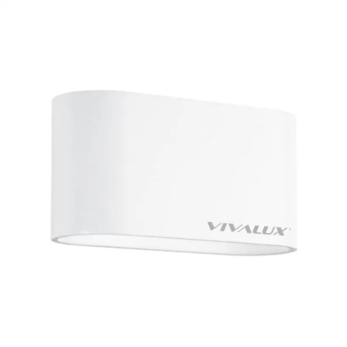 WALL APPLIQUE OVAL WHITE VIVALUX ADEL - Аплици<<<Вътрешно осветление<<<Мебели и