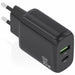 Wall Charger Aisens A110-0924 Black 30 W - Електроника Телефони и таблети<<<Компютри| Електроника<<<BigBuy&&&USB