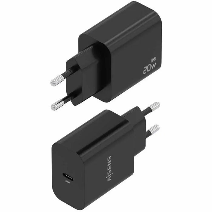 Wall Charger Aisens A110-0939 Black 20 W - Електроника Телефони и таблети<<<Компютри| Електроника<<<BigBuy&&&USB