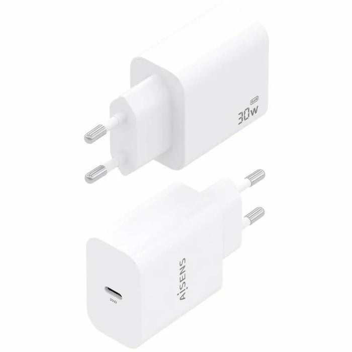 Wall Charger Aisens A110-0940 White 30 W - Електроника Телефони и таблети<<<Компютри| Електроника<<<BigBuy&&&USB