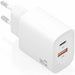 Wall Charger Aisens A110-0952 30 W White - Електроника Телефони и таблети<<<Компютри| Електроника<<<BigBuy&&&USB