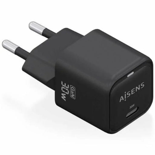 Wall Charger Aisens ASCH-30W1P019-BK Black 33 W - Електроника Телефони и таблети<<<Компютри| Електроника<<<BigBuy&&&USB