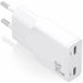 Wall Charger Aisens ASCH-30W2P048-W White 30 W - Електроника Телефони и таблети<<<Компютри| Електроника<<<BigBuy&&&USB