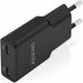 Wall Charger Aisens ASCH-30W2P049-BK Black 30 W - USB зарядни и кабели<<<Електроника Телефони и таблети<<<Компютри|