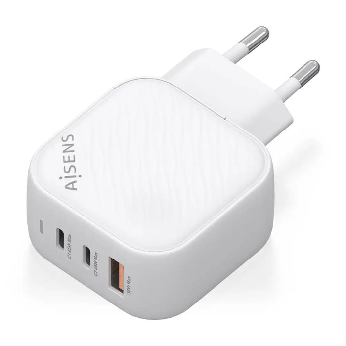 Wall Charger Aisens ASCH-65W3P026-W White 65 W (1 Unit) - Електроника Телефони и таблети<<<Компютри|