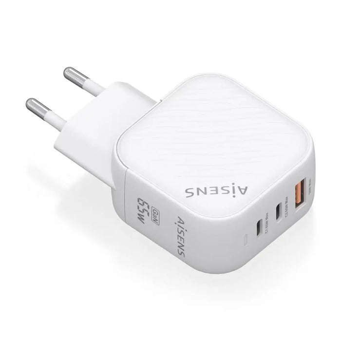 Wall Charger Aisens ASCH-65W3P026-W White 65 W (1 Unit) - Електроника Телефони и таблети<<<Компютри|