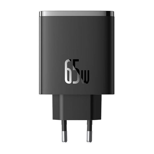 Wall charger Baseus OS-Cube Pro 2xUSB-C + USB 65W (black) - mains chargers<<<Chargers<<<GSM