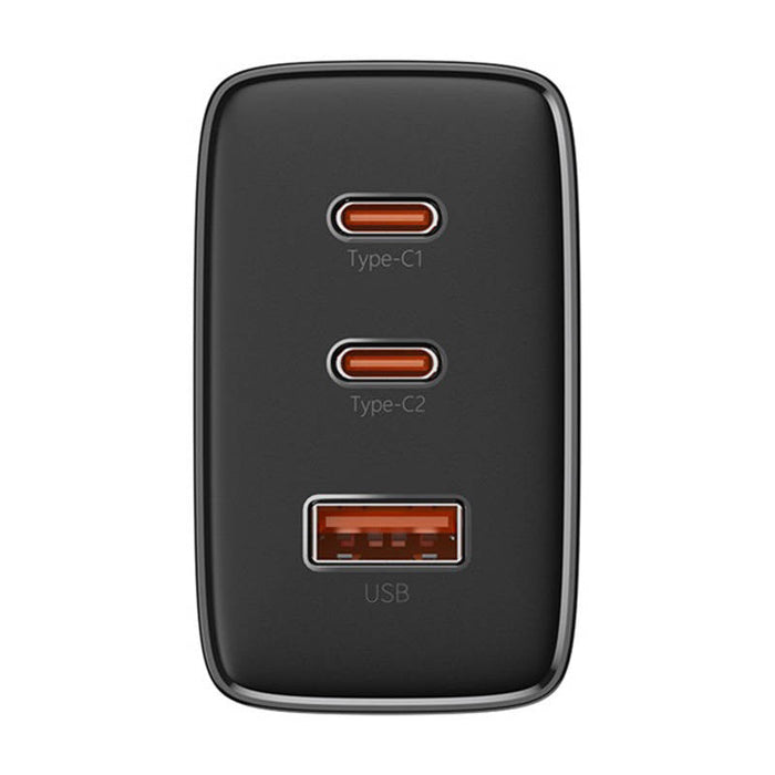Wall charger Baseus OS-Cube Pro 2xUSB-C + USB 65W (black) - mains chargers<<<Chargers<<<GSM