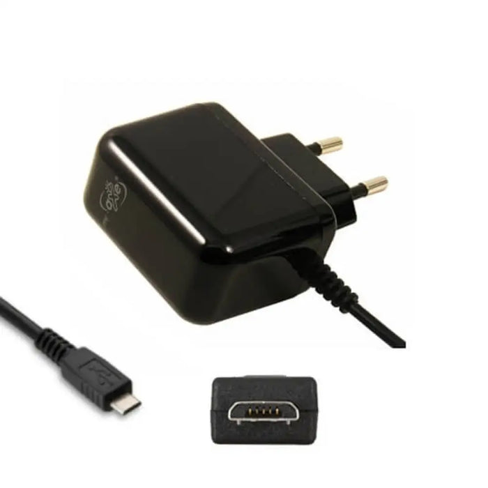 Wall Charger Black - Електроника Телефони и таблети<<<Компютри| Електроника<<<BigBuy&&&USB зарядни и
