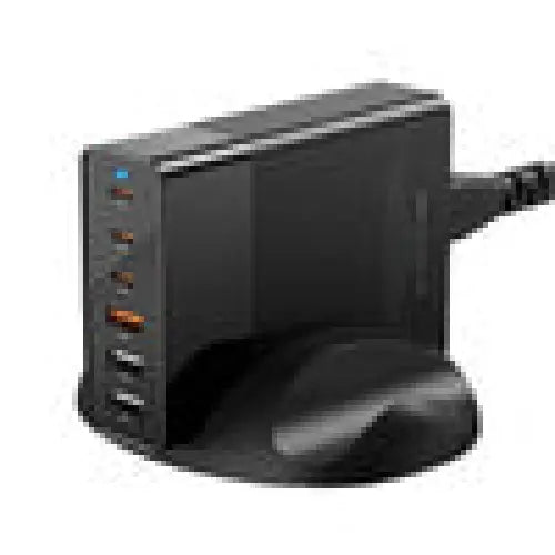 Wall charger Blitzwolf BW-S25 75W 3x USB + 3x USB-C (black) - mains chargers<<<Chargers<<<GSM Accessories<<<InnproXML