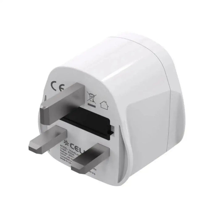 Wall Charger Celly TRAVELADAPTERUK - Електроника Телефони и таблети<<<Компютри| Електроника<<<BigBuy&&&USB зарядни и