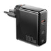 Wall charger Essager ECT2CA-ZXB01-Z GaN USB-A USB-C 100W (black) - mains chargers<<<Chargers<<<GSM