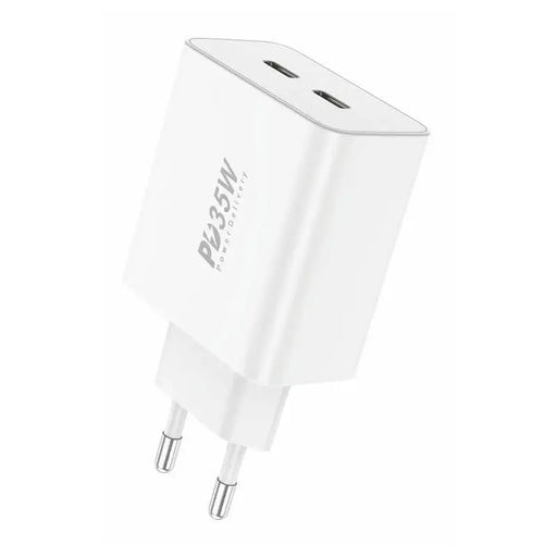 Wall charger Foneng EU50 PD 35W 2x USB-C ports (white) - mains chargers<<<Chargers<<<GSM Accessories<<<InnproXML
