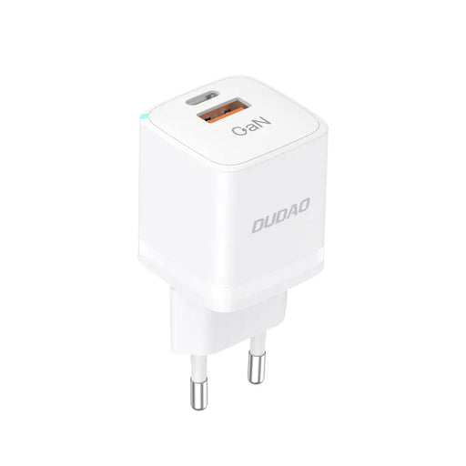 Wall charger GaN 33W PPS USB C/USB Dudao A13Pro - white - Cell phone USB charger<<<HurtelXML