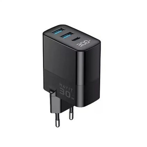 Wall Charger Havit UCLE001 EU Black 30 W - USB зарядни и кабели<<<Електроника Телефони и таблети<<<Компютри|