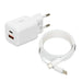 Wall Charger Ibox ILUC42W White 33 W (1 Unit) - USB зарядни и кабели<<<Електроника Телефони и таблети<<<Компютри|