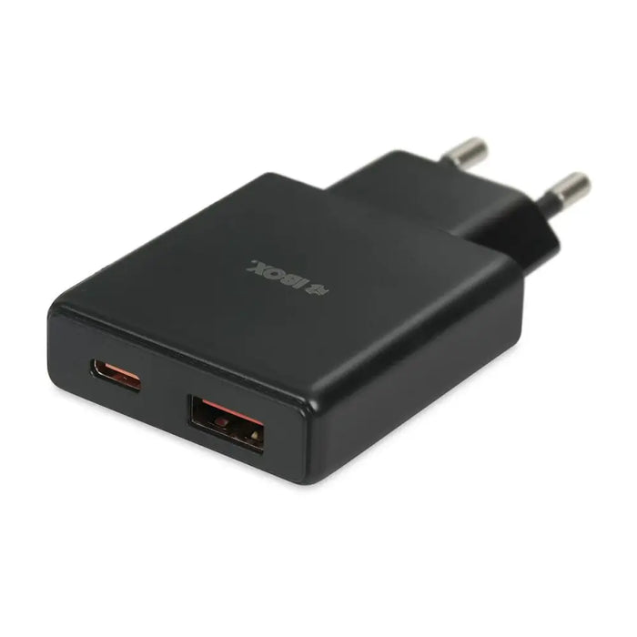 Wall Charger Ibox ILUC43B Black 30 W (1 Unit) - USB зарядни и кабели<<<Електроника Телефони и таблети<<<Компютри|