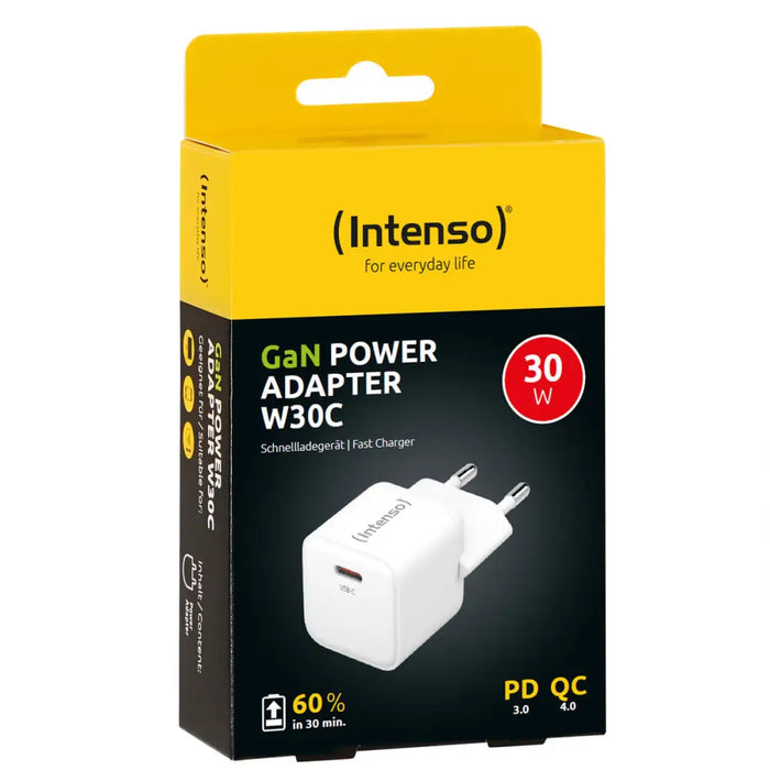 Wall Charger INTENSO W30C White 30 W - Електроника Телефони и таблети<<<Компютри| Електроника<<<BigBuy&&&USB зарядни и