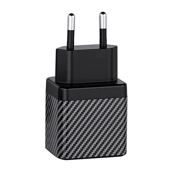 Wall charger INVZI GaN 2x USB-C 45W EU (black) - mains chargers<<<Chargers<<<GSM Accessories<<<InnproXML
