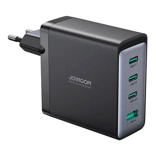 Wall charger JOYROOM GaN JR-TCG04EU 100W 3C1A + Cable 1.2m - mains chargers<<<Chargers<<<GSM