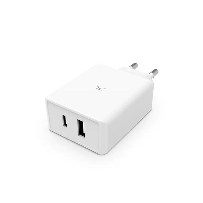 Wall Charger KSIX White 65 W - Електроника Телефони и таблети<<<Компютри| Електроника<<<BigBuy&&&USB зарядни и