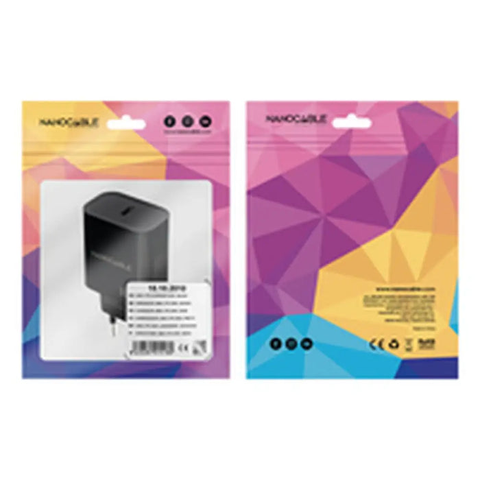 Wall Charger NANOCABLE 10.10.2010 Black - Електроника Телефони и таблети<<<Компютри| Електроника<<<BigBuy&&&USB зарядни