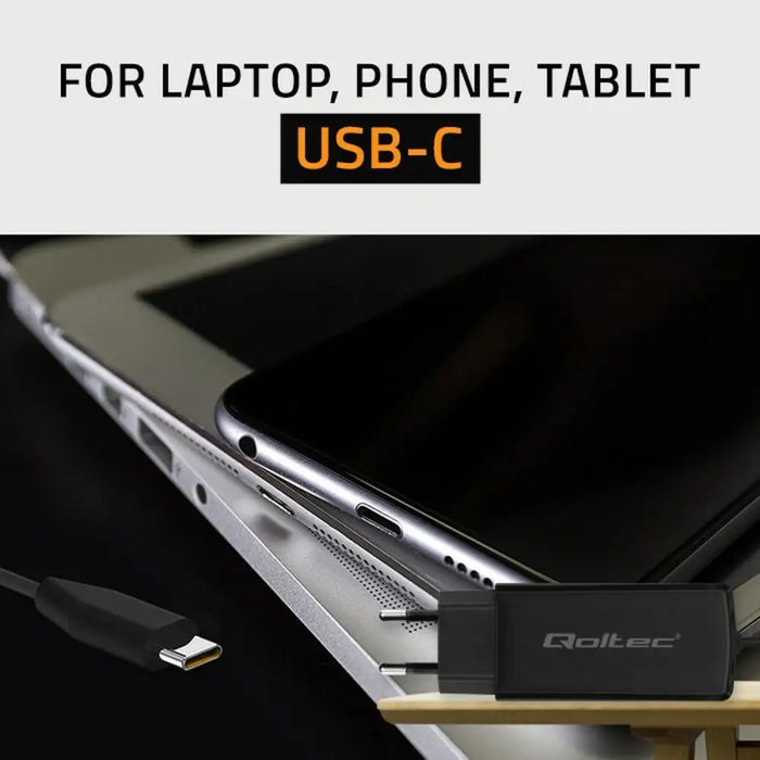 Wall Charger Qoltec 52419 - USB зарядни и кабели<<<Електроника Телефони и таблети<<<Компютри|