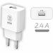 Wall Charger Tech One Tech TEC2904 White - Електроника Телефони и таблети<<<Компютри| Електроника<<<BigBuy&&&USB