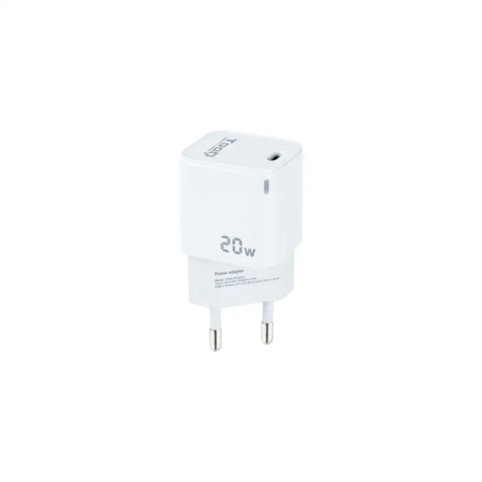 Wall Charger TooQ TQWC-PD20WT White 20 W (1 Unit) - Електроника Телефони и таблети<<<Компютри|