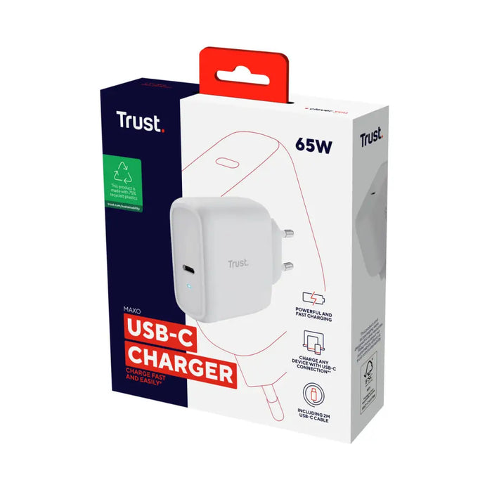 Wall Charger Trust 25139 White - Електроника Телефони и таблети<<<Компютри| Електроника<<<BigBuy&&&Power
