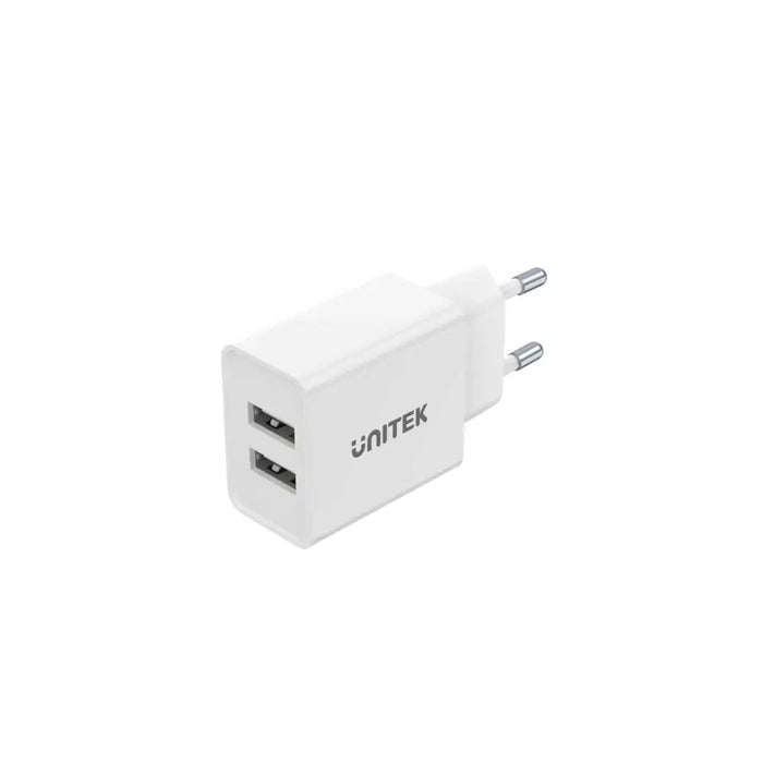 Wall Charger Unitek P1113A-EU White 12 W (1 Unit) - USB зарядни и кабели<<<Електроника Телефони и таблети<<<Компютри|
