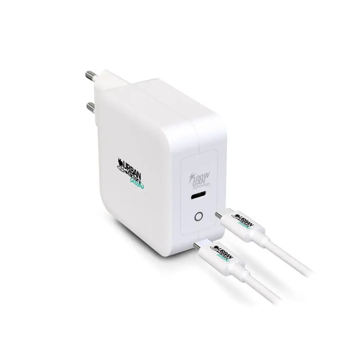 Wall Charger + USB C Cable Urban Factory GSC10UF White - Електроника Телефони и таблети<<<Компютри|