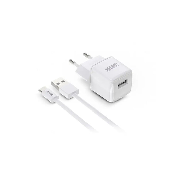 Wall Charger + USB-C Cable Urban Factory PSC25UF White 12 W - Електроника Телефони и таблети<<<Компютри|