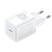 Wall charger Vention FEPW0-EU USB-C 20W GaN (white) - mains chargers<<<Chargers<<<GSM