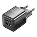 Wall charger Vention FEQB0-EU USB-C USB- A 30W/30W GaN (black) - mains chargers<<<Chargers<<<GSM