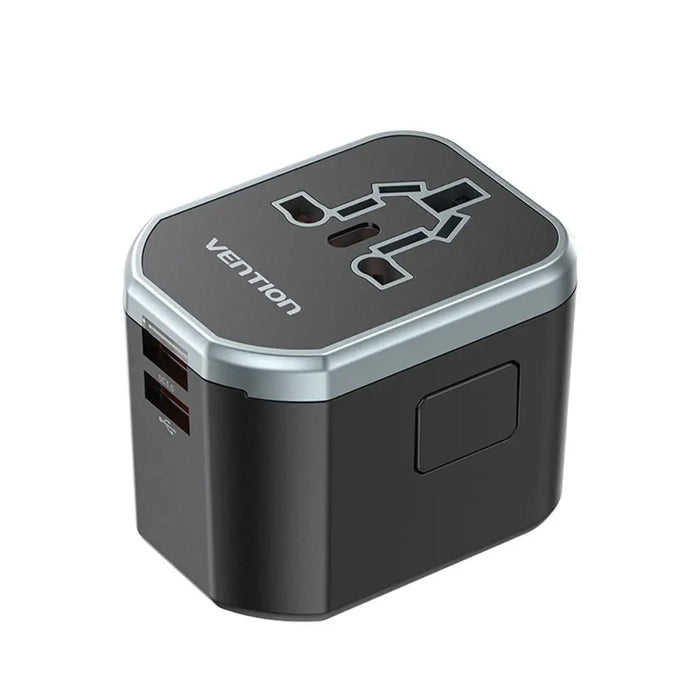 Wall Charger Vention FJCB0 20 W Black (1 Unit) - Електроника Телефони и таблети<<<Компютри| Електроника<<<BigBuy&&&USB