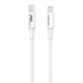 Wall charger VFAN E04 USB-C 20W QC 3.0 + Lightning cable (white) - mains chargers<<<Chargers<<<GSM