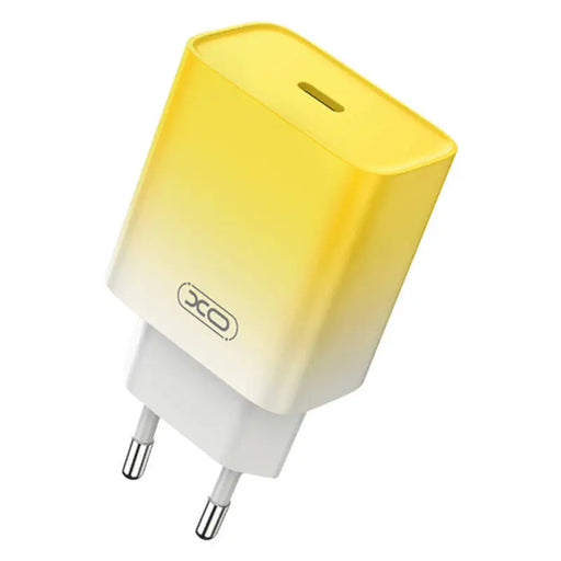 Wall charger XO CE18 USB-C PD30W (yellow) - mains chargers<<<Chargers<<<GSM Accessories<<<InnproXML