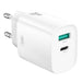 Wall charger XO CE30 30W 1x USB-C 1x USB-A - mains chargers<<<Chargers<<<GSM Accessories<<<InnproXML&&&Аксесоари за
