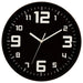 Wall Clock 5five Simply Smart Black polypropylene Ø 30 cm - Декорация и Осветление<<<Дом Градина<<<BigBuy&&&Стенни