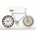 Wall Clock DKD Home Decor 108 x 6,4 x 63,5 cm Natural Black Bicycle Metal MDF Wood - Декорация и Осветление<<<Дом