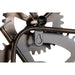 Wall Clock DKD Home Decor Gears Crystal Iron 50 x 7 x 62 cm (2 Units) - Декорация и Осветление<<<Дом