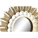 Wall Clock DKD Home Decor Mirror PP (25 x 2,5 x 25 cm) (2 Units) - Декорация и Осветление<<<Дом